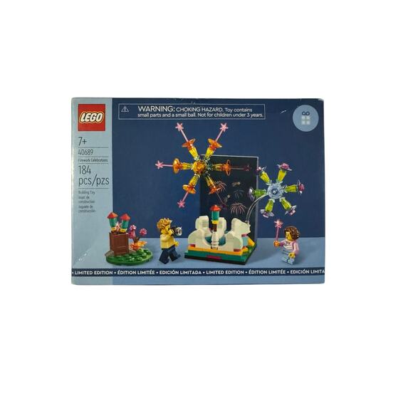 Lego Special Limited Edition Fireworks Celebration Set 40689 184 Pieces - Picture 1 of 2